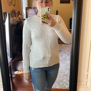 LOFT. Size small. Cream with multi color pattern.